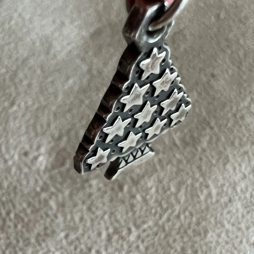 NEW Vintage James Avery retired Christmas tree star ornaments - Picture 8 of 9